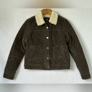 Prana Corduroy Jacket with Sherpa Lining